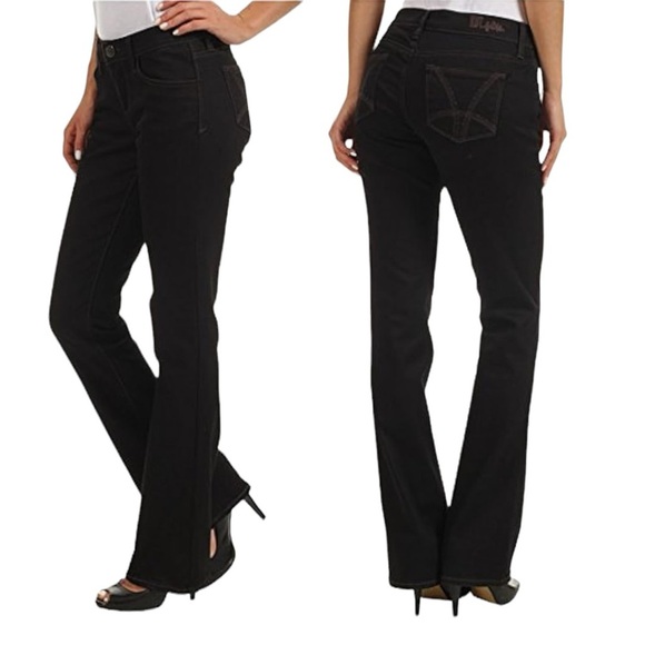 Kut from the Kloth Farrah Baby Bootcut Size 4 Black NWT - Picture 16 of 16